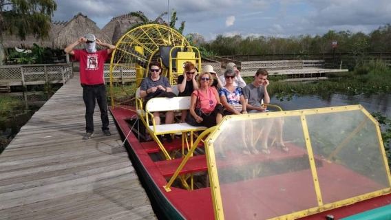 Miami : Demi-journée d'excursion dans les Everglades en français