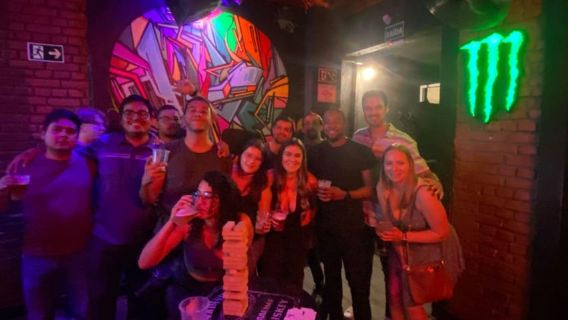 São Paulo Pub Crawl: Open Bar & Nightclub