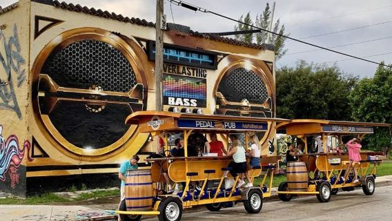 Pedal Pub Miami: Wynwood Art District Party Bike Pub Crawl
