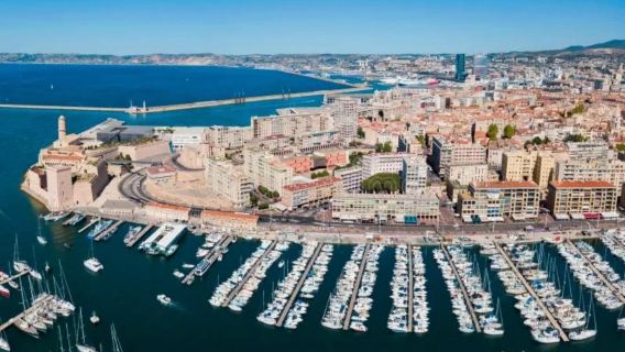 Marseille, Perancis lawatan mercu tanda klasik bandar lama - Vieux-Port + Muzium Tamadun Mediterranean - perkhidmatan peribadi tanpa kerumitan