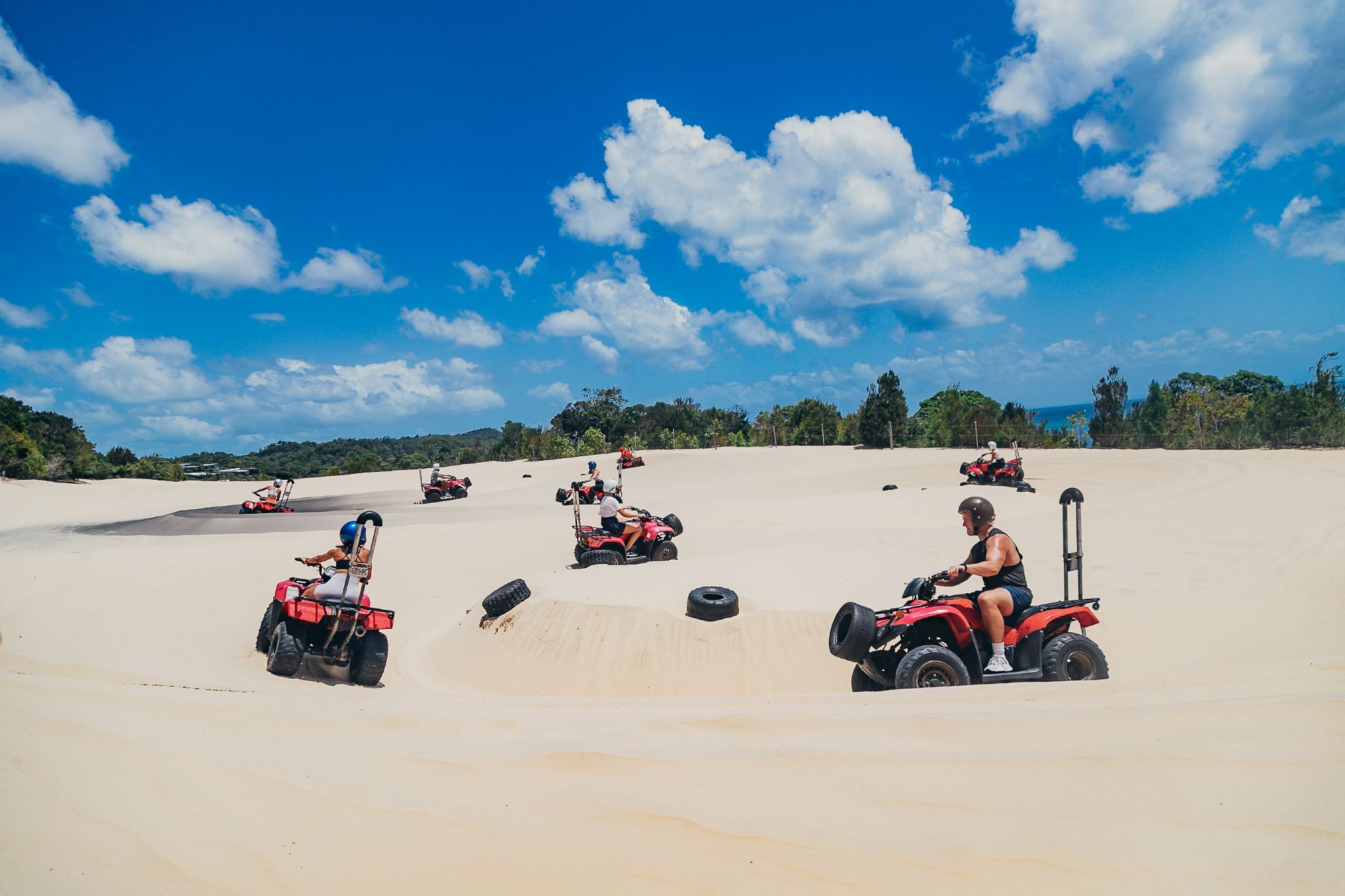 Tangalooma Day Cruise with ATV Quad Bike
