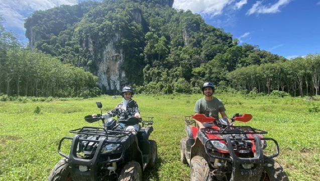 Krabi ATV Jungle Tour to Secret Nature Viewpoints and Adventure Paths
