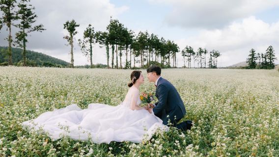 タイ・クラビーでの旅行写真撮影【運転手兼ガイド兼Tripメモリー+ウェディングドローン撮影ミニムービー+メイクアップ衣装+旅程カスタマイズ+人数無制限】
