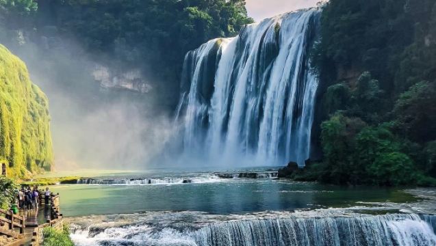 Lawatan sehari ke Tarikan Pelancongan Huangguoshu + Bandar Lama Anshun [Pakej Persendirian Lawatan Bebas - Pengangkutan Pintu ke Pintu]