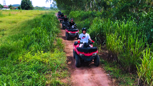 芭堤雅湖畔全地形車|芭堤雅ATV越野車探險體驗