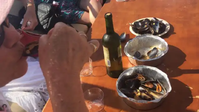 Valencia: Catamaran Cruise + Mussel & Wine Tasting