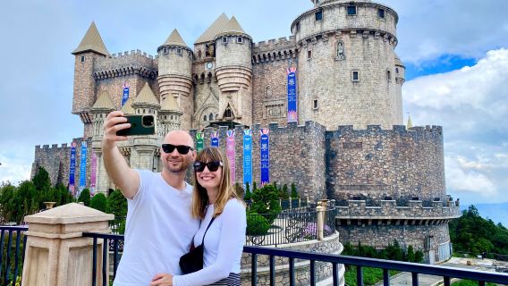 Da Nang full day tour: Ba Na hills ticket, Dragon Bridge, Marble Mountains & Lady Buddha