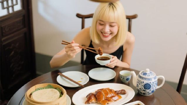 Privatgruppe für die Große Mauer in Badaling + Peking-Ente