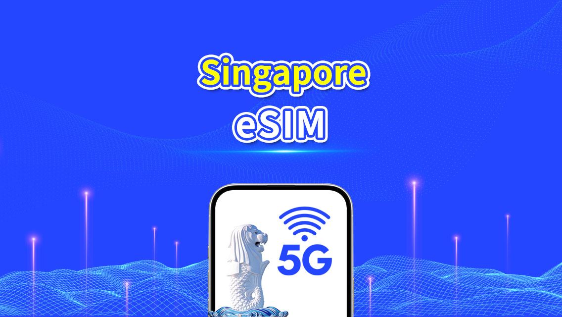Singapore eSIM | 5G/4G | Daily/Total Data Package | high-speed network | Natural day Billing | 1-30 days | QR code