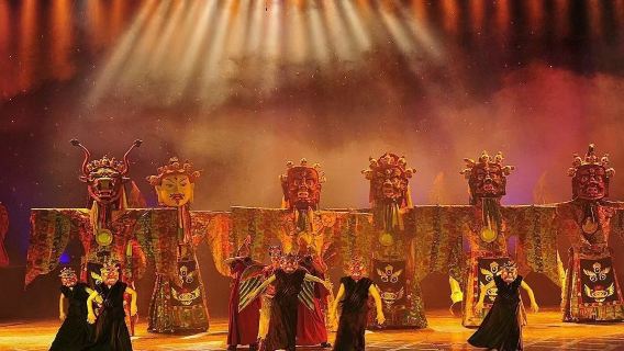 [Jiuzhaigou] Biglietto per spettacolo immersivo "Tibetan Mystery" (Grande spettacolo ecologico tibetano + Danza degli yak + Cultura tibetana + Anima delle montagne e acque + Spirito del popolo tibetano)