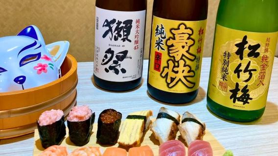 Namba Sushi Master - Makanan + Pengalaman: Jadilah master sushi di kelas pembuatan sushi kami!