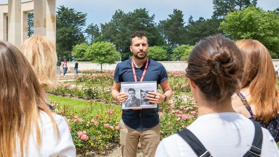 Memorial de Caen Museum Entry Ticket + D-Day Sites: Guided Tour + Transport