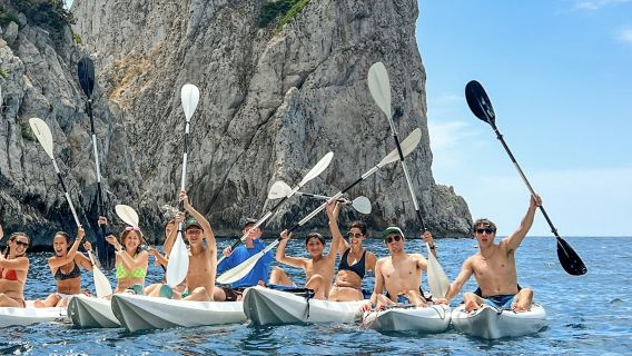 Capri Kayak Tour: Caves and Beaches
