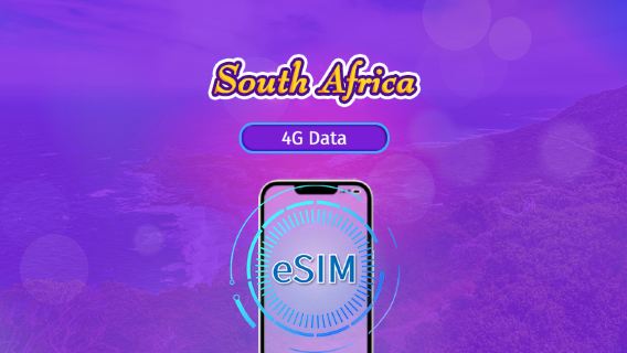 South Africa | 5G/4G eSIM | Day Pass/Total Package | Natural Day Billing | 1-30 days | QR code