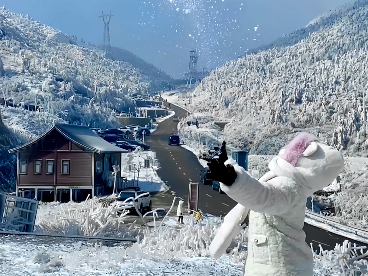 【雲冰山旅遊景區一日遊】邂逅雲端南方雪鄉·賞霧松冰掛雪景