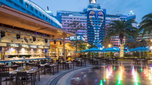 珠海長隆企鵝酒店 海洋王國/長隆秀/飛船樂園/卡卡虎/早晚餐酒店套票優選美食