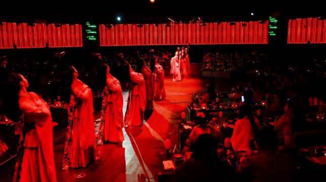 【杭州宮宴·宮廷餐秀】浙江杭州漢文化美食劇場·燕享食禮丨提供妝造+宮廷樂舞+可選午宴/晚宴