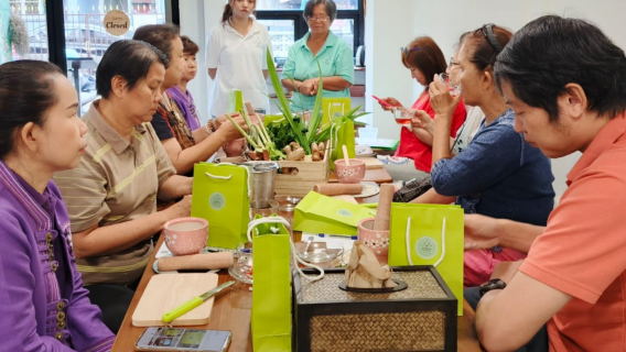 Integrated Herbal Journey : Thai Herbal Inhaler, Herbal Tea & Herbal Massage Ball Workshop
