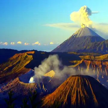 スラバヤ発ブロモ山（オプションでマダカリプラ滝へも） | Trip.com