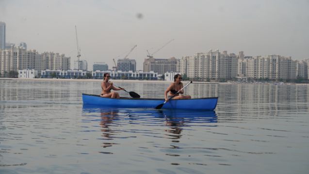 Noleggio Canoa sull'Arcipelago di Palm Jumeirah - Kayak per 1 ora