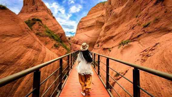 [Lawatan Sehari Santai] Jingbian Wave Valley + Formasi Batu Daxia Masa