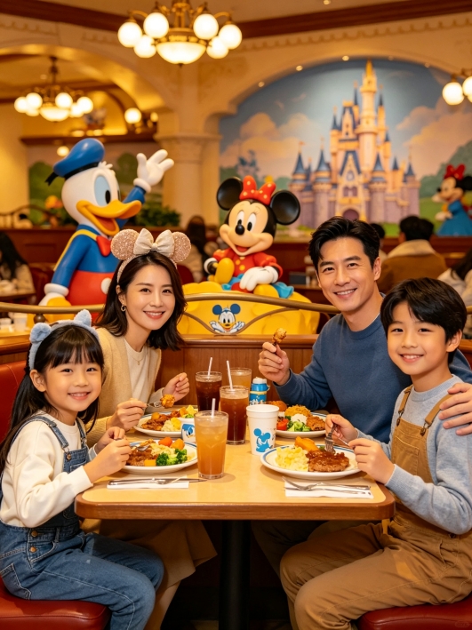 【香港迪士尼餐券】多款餐廳通用，慳錢又慳心｜一券通吃園區美食，不用排隊掃碼即享
