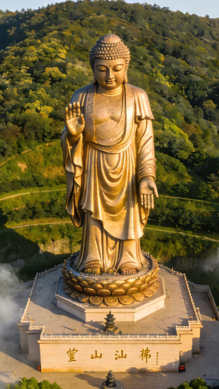 [Suzhou Departure] Wuxi Lingshan Giant Buddha and Nianhua Bay Day Tour: Private Car+Ticket