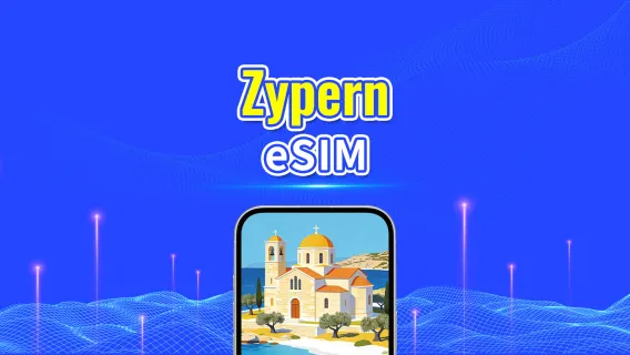 Zypern 5G eSIM  | AI & TikTok vollständig unterstützt | Tägliches/Gesamt-Datenpaket | 1–30 Tage | 24-Stunden-Abrechnung | QR-Code