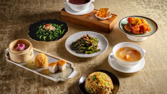 Wan Chai Hopewell Hotel | He He Xuan | Frokostmenu / Aftensmenu