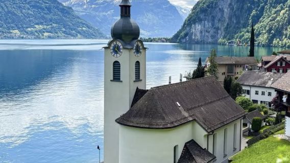 Zurich pergi-balik | Lucerne Gunung Rigi lawatan sehari panorama mendaftar masuk Jambatan Kapell