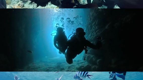 Pengembaraan Sehari di Gua Biru Okinawa | Snorkeling di Gua Biru + Manzamo + American Village (tidak termasuk tiket masuk) 