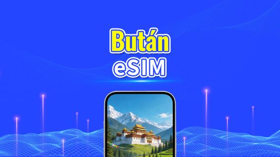 Bután | eSIM 4G | Paquete diario/Paquete de datos | Facturación por 24 horas | 1-30 días | Código QR