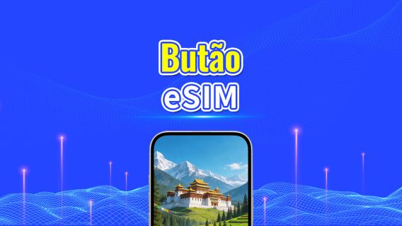 Butão eSIM | 4G | Pacote diário/Pacote de dados | Cobrança por 24 horas | 1-30 dias | QR code