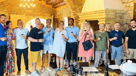 Wine Tasting & Winery Visit on Cagliari Countryside Hills