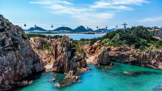 Kereta kabel Gunung Motian + Pulau Hailv + Kapal karam Bluwis + Pasukan Xiao Wu + Pantai Naxiang + makanan ringan percuma