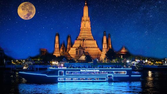 Pelayaran Royal Princess Bangkok dengan Makan Malam di Sungai Chao Phraya