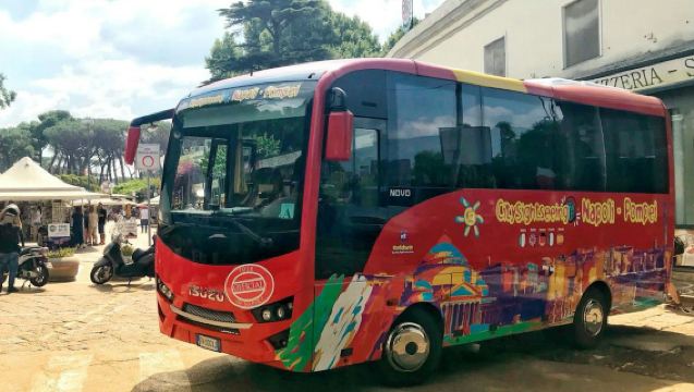 Solo trasporto: Andata e ritorno in navetta diretta da Napoli a Pompei