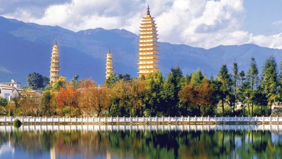 Dali Ancient Town + Longkan Wharf + Ecological Corridor + Santorini + Wenbi Village one-day tour Customizable G