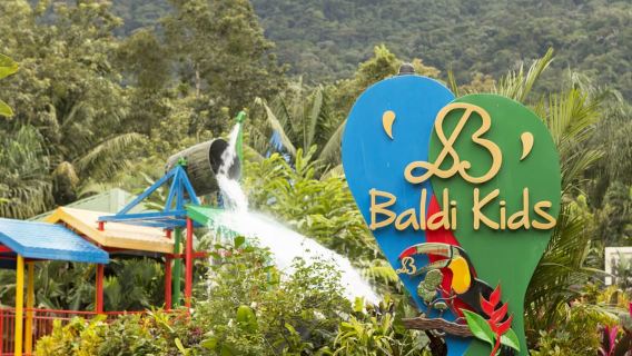 Costa Rica: Pase de un día a las aguas termales de Baldi con comidas opcionales