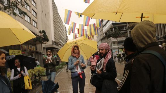 Bogotá: tour guidato a piedi della Candelaria