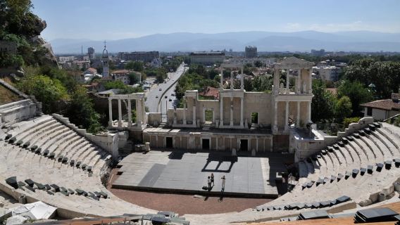 Vanuit Sofia: dagtour naar Plovdiv en het fort van Asen