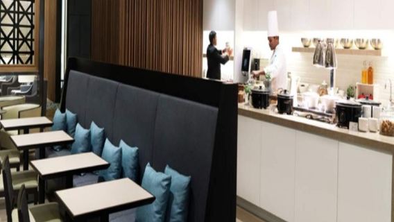 Servizio di lounge VIP Plaza Premium all'aeroporto di Londra Heathrow, Regno Unito 5282