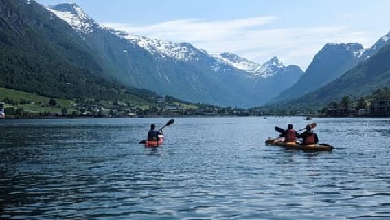 Olden Fjord Kayaking + Drysuit & Safety Boat. Local Business