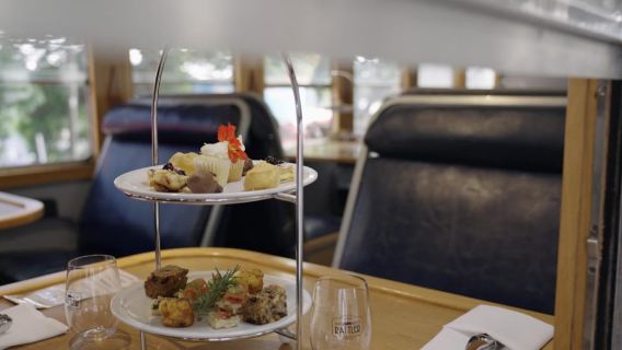 ซันไชน์โคสต์:Silver Bullet High Tea ที่ Mary Valley Rattler