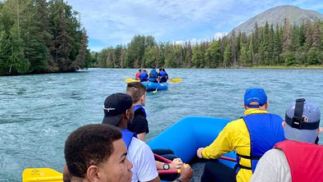 Rafting Kenai River- Seward Departure
