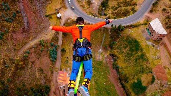 Cusco: esperienza di bungee jumping e catapulta a Poroy