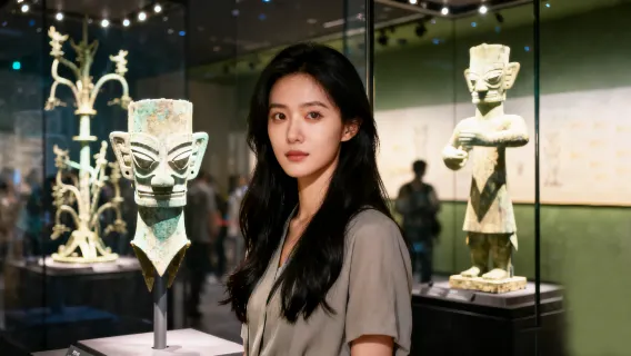 三星堆博物館◆VIP専属ガイドスタッフによる案内◆証明書付きベテランガイドによる1対1の詳細解説