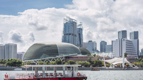 싱가포르 워터비 유람선 [워터비 수상 버스 유람선]