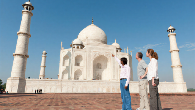 Skip-the-Line Taj Mahal Private Guided Tour with Ticket