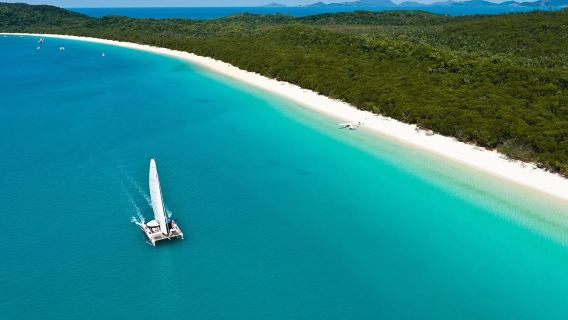 Australia Whitehaven Beach + Chalkies Beach Tour [Includes refreshment break lunch + snorkeling equipment]